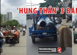 Xe 'máy chém' tái xuất rầm rộ trên đường TP.HCM khiến ai cũng phập phồng