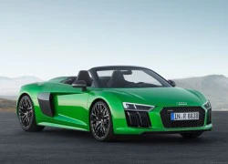 Audi R8 Spyder V10 Plus mới mạnh ngang Lamborghini Huracan