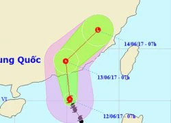 Bão hướng về Trung Quốc, gây mưa to ở Bắc Bộ