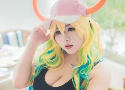 Bỏng mắt với cosplay cô nàng Lucoa trong Kobayashi-san Chi noMaid Dragon