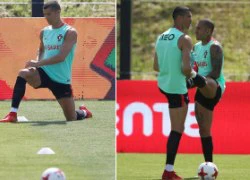 C. Ronaldo miệt mài tập luyện giữa nghi án trốn thuế