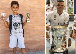 Con trai CR7 giành giải thưởng Vua phá lưới