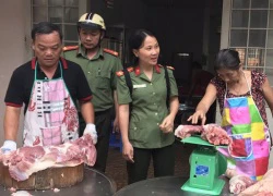 Công an Tây Ninh khuyến khích cán bộ sử dụng thịt heo hàng ngày