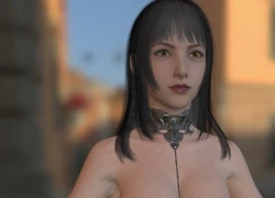 Fan hack Final Fantasy XV, phát hiện ra mô hình nhân vật không mặc gì