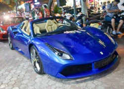 Ferrari 488 Spider đầu tiên Việt Nam xuống phố