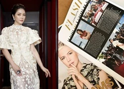 Gây ấn tượng tại Cannes, Lý Nhã Kỳ 'sang chảnh' xuất hiện trên tạp chí danh tiếng thế giới