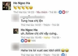 Hồ Ngọc Hà sắc sảo đáp trả sâu cay khi bị anti fan khiêu khích