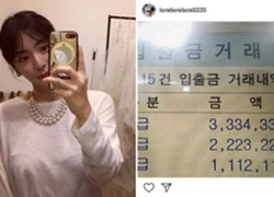 Hwang Hana bị chỉ trích thậm tệ vì khoe việc chuyển cho Yoochun hơn trăm triệu làm quà sinh nhật