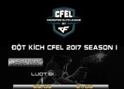 Inforgraphic giải đấu Đột Kích CFEL 2017: Cứ đấu là có tiền