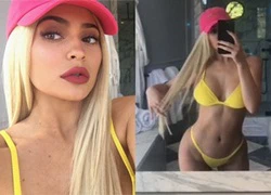 Kylie Jenner "chiêu đãi" fan loạt ảnh cực hot khi vừa lọt top 100 sao kiếm nhiều tiền nhất