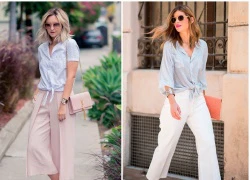 Mặc đẹp với quần culottes chưa bao giờ hết hot?