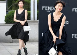 Mặc gió thổi tốc váy, 'tình đầu quốc dân' Bae Suzy vẫn tươi cười như Marilyn Monroe