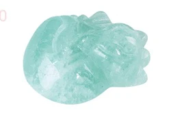 Mặt hồ ly aquamarine tinh tế SID63281