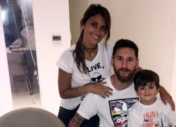 Messi mừng sinh nhật với chiếc bánh siêu bự