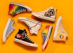 Miley Cyrus kết hợp cùng Converse ra mắt dòng giày sặc sỡ màu sắc