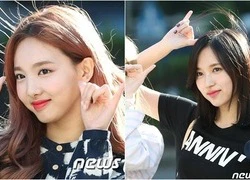 Na Yeon, Mina (Twice) bị gió 'dìm hàng' khi tạo dáng cute