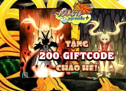 Naruto Đại Chiến tặng 200 Vipcode nhân dịp nghỉ lễ tại SohaPlay