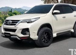 Ngắm Toyota Fortuner mạnh mẽ với gói độ Vazooma-X