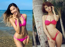 Ngắm vẻ đẹp quyến rũ của Minh Tú, Hoàng Thùy và Lan Khuê với bikini