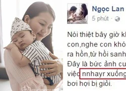 Ngọc Lan: Đăng bức ảnh cuối lên facebook và 'Giờ không dám ôm con, chỉ muốn nhảy xuống sông chết...'