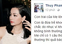 Ngọc Thúy ám chỉ Phan Như Thảo là kẻ thất đức khi nói con trai cô không bình thường?