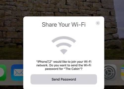 Người dùng iOS 11 không cần ghi nhớ mật khẩu Wi-Fi