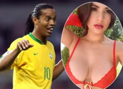 Người mẫu Playboy hết lời khen Ronaldinho sau lần gặp riêng