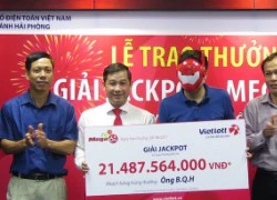 Người trúng jackpot 21,5 tỉ nhận giải, yêu cầu bảo mật danh tính