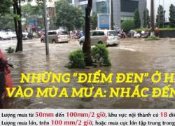 Những "điểm đen" ở Hà Nội vào mùa mưa: Nhắc đến là sợ