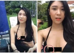 Những lần hớ hênh 'xuyên biên giới' của hotgirl Thanh Bi - bạn gái Quang Lê