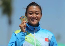 Phần thi chạy 100m ấn tượng giúp Lê Tú Chinh vượt xa thành tích HC vàng SEA Games