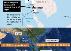 Phi cơ Myanmar gặp nạn gần nơi MH370 biến mất khỏi radar