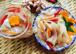 [Chế biến] - Tai heo ngâm chua ngọt