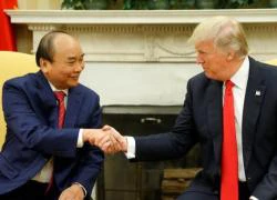 Thủ tướng Nguyễn Xuân Phúc hội đàm với Tổng thống Donald Trump