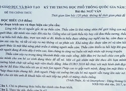 Tranh luận về sử dụng từ 'thấu cảm' trong đề thi Ngữ văn