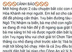 Tung tin "bắt cóc trẻ em ở Đà Nẵng" để... bán hàng online