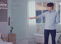 Tưởng "Thủy thần" Nam Joo Hyuk thế nào, hóa ra là điều khiển nước... bồn cầu!