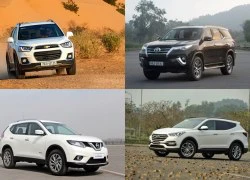 4 chiếc xe SUV hàng đầu, giá dưới 1 tỷ đồng tại Việt Nam