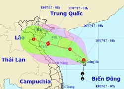 Áp thấp nhiệt đới có khả năng thành bão, hướng vào Hải Phòng - Nghệ An