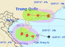 Áp thấp nhiệt đới khả năng thành bão, gây mưa to ở Bắc và Trung Bộ