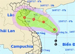 Áp thấp nhiệt đới khả năng thành bão, hướng Hải Phòng - Nghệ An