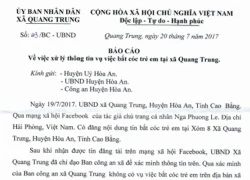 Bác thông tin bắt cóc, đánh đập trẻ em ở Cao Bằng