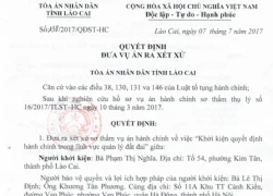 Bị người dân khởi kiện, Chủ tịch tỉnh Lào Cai chuẩn bị hầu tòa