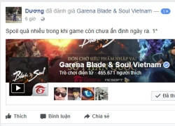 Blade and Soul Việt Nam bị hàng loạt game thủ vote 1* vì đưa thông tin theo kiểu "phá game" và câu giờ ra mắt