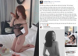 Blogger đấu khẩu Ngọc Trinh vì ảnh nude: Là chiêu trò PR lẫn nhau?