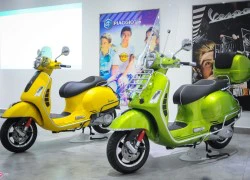 Cặp Vespa GTS 2017 độ chính hãng tại Việt Nam