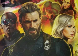 Captain America để râu khác lạ trong poster mới của 'Infinity War'