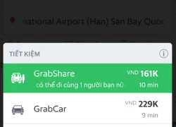 Dịch vụ đi xe chung của Grap và Uber &#8220;hết cửa&#8221; hoạt động tại Hà Nội