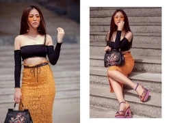 Diện áo crop top 'chất' như sao Việt