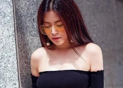 Giải mã sức hút chiếc áo crop top hở vai của Hoàng Thùy Linh